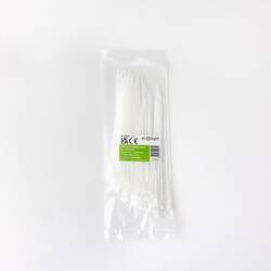 Cravată de cablu OK-25150W 2.5x150mm WHITE /100pcs/ M20064 Eco Light