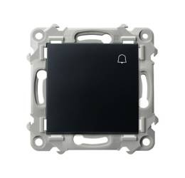 NU comutator "clopot" SZAFIR Ospel negru