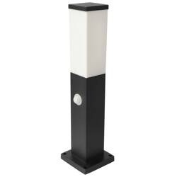 TULIS 40 SENSOR stâlp de grădină cu detector de mișcare, E27 negru IP44 EDO777386 EDO Solutions
