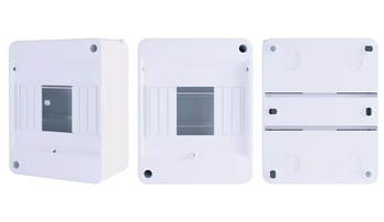 S5 (1x5) UNITATE MODULATĂ PE SUPRAFAȚĂ (1x5) FĂRĂ ȘOC / FĂRĂ FOND DE CONEXIUNE N+PE IP30