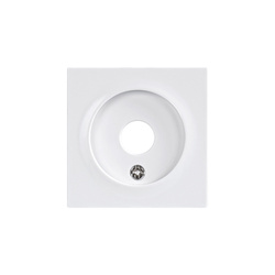 Capac priză SAT alb, seria ViP ViPlast