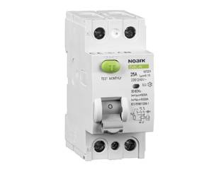 108314 Întreruptoare diferențiale Ex9L-N 2P 25A 30mA Noark