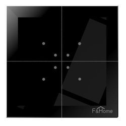 Emiţător cu tastă, fără fir; F&Wave; 80÷265VAC; 80÷265VDC; 100m; FW-GS-230-B F&F