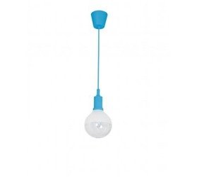 BUBBLE 457 lampă suspendată albastru 5W E14 LED IP20 4000K Milagro