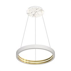 CASSIOPEIA lampă suspendată alb, auriu LED 8.5W IP20 Milagro