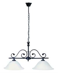 Candelabru DOROTHEA negru mat 2x E27 60W IP20 Rabalux