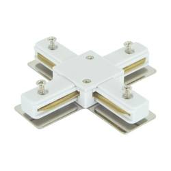 Conector X pentru bara colectoare CONNECTOR X WHITE alb Struhm 04034