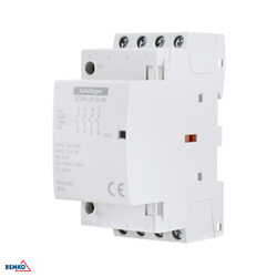 Contactor modular SC201 2P 25A tip 40 (4NO + 0NC) SCHELINGER