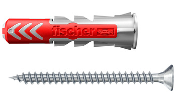 DuoPower 5X25 S K NV diblu universal DuoPower 5X25 S K NV cu blister pentru șuruburi (18 buc.) Fischer