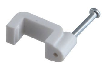 Element de susţinere; albă; pentru cablu plat,OMYp 2x0,5; H.7015A -25 PAWBOL