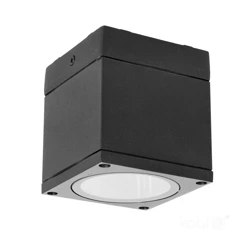 Fațadă lampă de perete QUERK 1 BLACK led2b