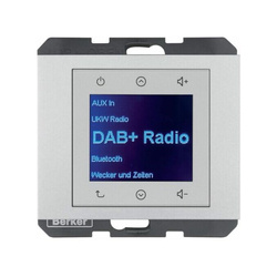 K.5 Radio Touch DAB+ aluminiu 29847003 Berker