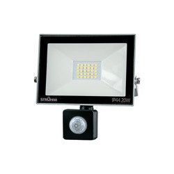 KROMA LED S proiector cu senzor de mișcare 50W GREY 4500K STRUHM 03607