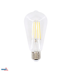 LED FILAMENT bec 230V E27 ST64 7W 1055LM 4000K 320ST Bemko