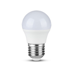 Lampă LED; alb rece; E27; 220/240VAC; 470lm; 5,5W; 180°; 6400K; SKU 7409 V-TAC