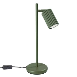 Lampă de birou KARBON verde măslin SL.1624 Sollux