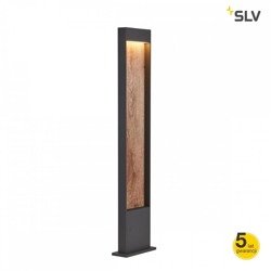 Lampă de grădină cu LED FLATT POLE 100 IP65 9.7W 3000/4000K 400lm antracit/maro Spotline