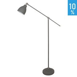 Lampă de podea clasică Sonny cantilever din metal gri Italux ML-HN3101-1-GR