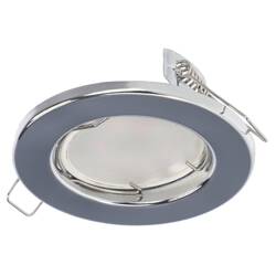 MURID Chrome IP20 Crom rotund cromat rotund pentru plafon încastrat EDO777293 Edo Solutions