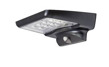 Moselle 4W IP44 300lm 4000K LED lampă solară negru Rabalux 77014