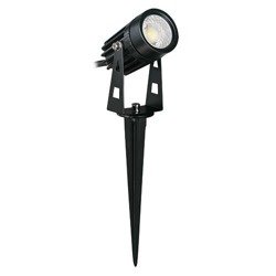 PLANT LED 3W spot de grădină încastrat, 4500K, IP65, negru, 03129, Struhm