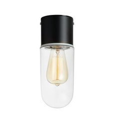 Plafonieră ZEN 15W E27 IP44 negru transparent Markslojd 107796