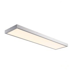 Plafonieră gri argintiu PANEL 120x30 45W 3000K SLV 1001508