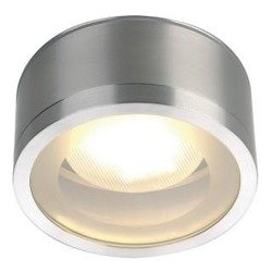 Plafonieră pentru exterior, ROX CEILING, GX53, aluminiu periat, IP44, SLV, 1000339