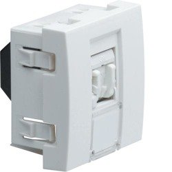 Priză date RJ45 categorie 5e STP, alb, 2M WS217 HAGER