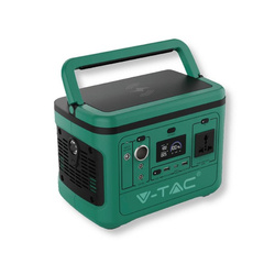 Stație de încărcare portabilă bancă de energie 568Wh 500W LiFePO4 VT-606 V-TAC 11442