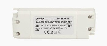 Sursă de alimentare pentru LED 12V, 24W, IP20, OR-ZL-1614 Orno
