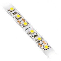 Taśma FLASH 3528 600 LED ciepły biały 96W/m bez żelu 8mm rolka 5m 12V GTV