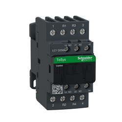 TeSys Deca contactor - 4P(2 NO + 2 NC) - AC-1 - <= 440 V 40 A - 230 V AC coil LC1D258P7 Schneider